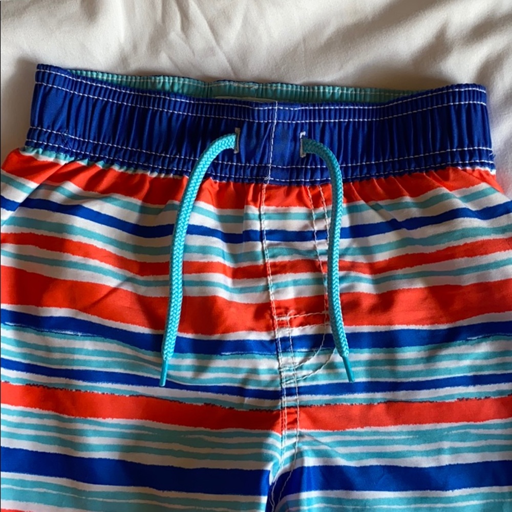 Old Navy Striped Swim Trunks - 2T